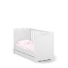 431 Łóżeczko Baby 140/70 Róża Róż Bianco Fiori