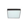 Plafon sufitowy LED QUATTRO czarny , minimalistyczna lampa sufitowa