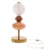 Lampka nocna Flores z ceramicznymi kloszami kolorowa 10W LED 3000K