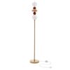 Lampa podłogowa Flores ceramiczna z kolorowymi kloszami 15W LED 3000K