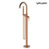 CANNOLI Satin Copper Bateria wannowa wolnostojąca