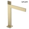 Bateria umywalkowa stojąca wysoka VARSO BRUSHED GOLD