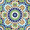 Fara - ceramiczne płytki marokańskie 20x20 cm, 12 płytek
