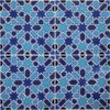 Casablanca - ceramiczne płytki marokańskie 20x20 cm, 12 płytek w zesta