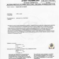 Lewe zakończenie lameli Dąb Ciemny L0204L Certyfikaty