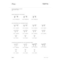 Sofa Plus Technical drawings