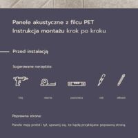 Acoustic ceilings Instructions