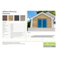 Millboard System legarów Rysunki techniczne