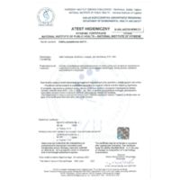 Drzwi prysznicowe systemu Kerria Plus 70 cm Certyfikaty