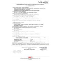 Estill Chrome SQUARE PLUS Brause-Wand-Mischbatterie Zertifizierungen