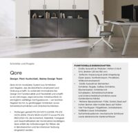 Under-desk cabinet Qore Other resources