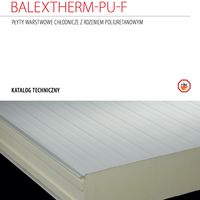 BALEXTHERM-MW-W-ST Cold storage sandwich panels with polyurethane core - technical catalogue