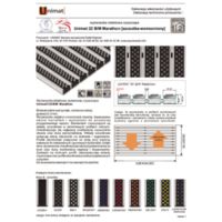 Cleaning system doormat Unimat 22 B/M Marathon