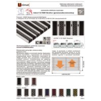 Cleaning system doormat Unimat V 22 RB/M Marathon