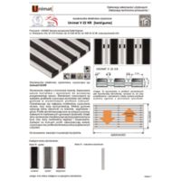 Cleaning system doormat Unimat V 22 KR