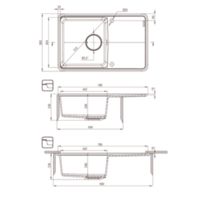 Zlewozmywak Momi - kolory 