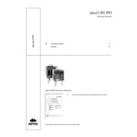 Jøtul I 80 RH Harmony Installation manual with technical data