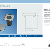 REV-100-E-S Karta katalogowa