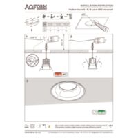 HOLLOW move LED recessed Anleitung