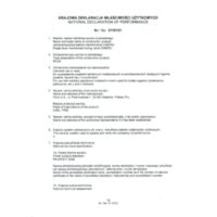 Camiro Inox - standing sink mixer Certifications