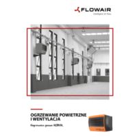 Nagrzewnica gazowa ROBUR G Zasoby pomocnicze