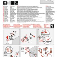 MEDA Wall-hung toilet bowl Instructions