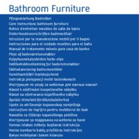 Vitrium Mirror with lighting Instructions