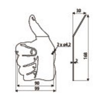 Wieszak WS26 Rysunki techniczne