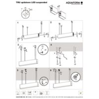 TRU up&down LED suspended Instructions