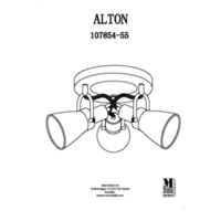 Lampa sufitowa Alton Instrukcje
