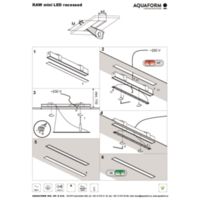 RAW mini LED recessed Instructions