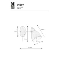STORY Wall 1L Antique Rysunki techniczne