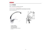 Vasto - asymmetric standing sink mixer Other resources