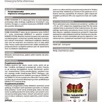 Elewacyjna farba silikatowa – Farba Fasadowa ST Katalogi