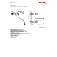 Standard Wall-mounted sink mixer Other resources