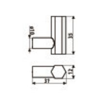 Wieszak WS33 Rysunki techniczne