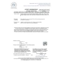 SILIA Mirror, hanging, in a frame Certifications