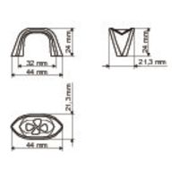 Handle UR42 Technical drawings