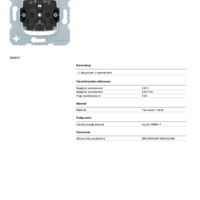 Berker K.5 Gniazdo z uziemieniem Katalogi