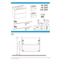 UNIT SOHO 100 2DR NAVY BLUE MATT Instructions