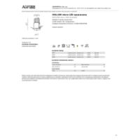 HOLLOW micro LED recessed Catalogs