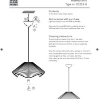 NAMI Pendant 1L Natural Instrukcje