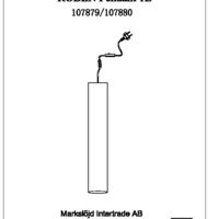 Lampa sufitowa Ruben Instrukcje