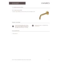 Y | bec de baignoire mural Ressources auxiliaires