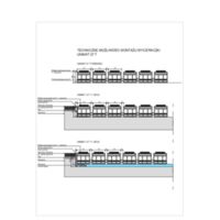 Cleaning system doormat Unimat 27 T Technical drawings
