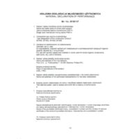 Freya - standing sink mixer Certifications