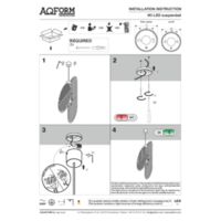 IKI LED zwieszana Instrukcje