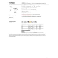 MODERN BALL simple mini LED microtrack Catalogues