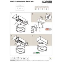 CERES 111x1 R QRLED spot Instrukcje