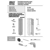 Schowki WC PW2D Instrukcje